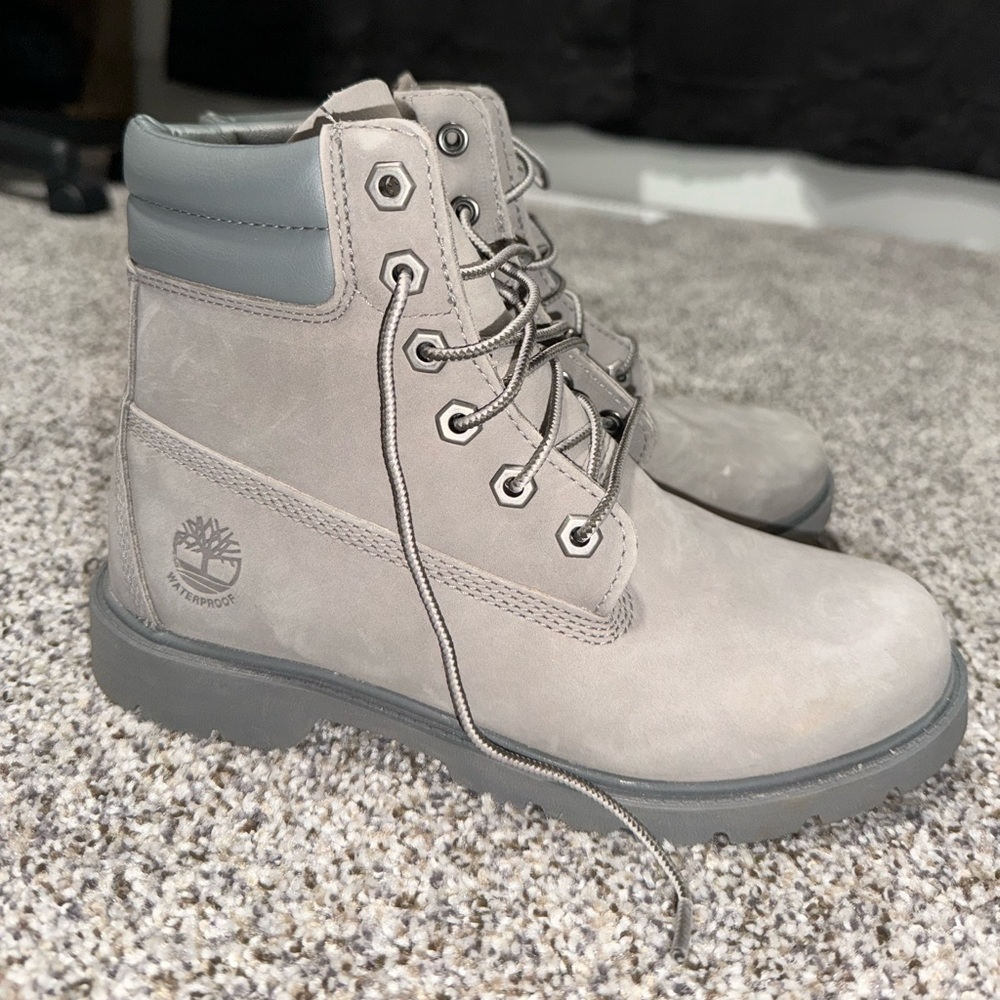 Women's Gray Linden Woods 6-Inch Waterproof Boot